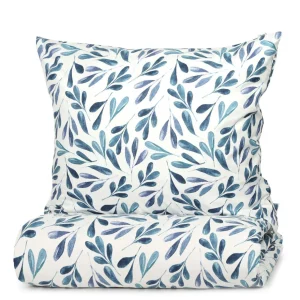 Pościel Rinta Z Mikrofibry W Listki 140X200 Cm + 1*70X80 Cm