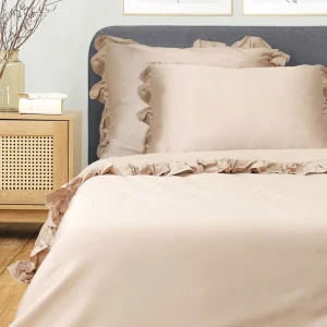 Pościel Selin Satynowa Bezowa 160X200 Cm