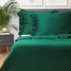 Pościel Selin Satynowa Ciemnozielona 220X200 Cm