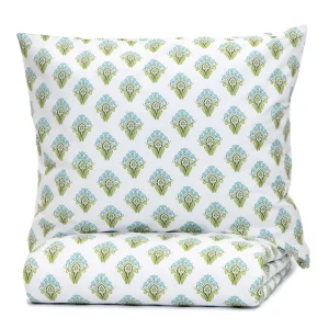 Pościel Timothe Bawelniana Wniebieski Wzor 160X200 Cm