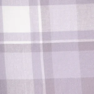 Pościel Vella Flanelowa W Szara Krate 200X220 Cm + 2 X 50X60 Cm