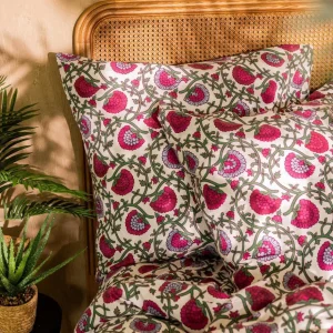 Pościel Zinna Z Mikrofibry W Kwiaty 160X200 Cm