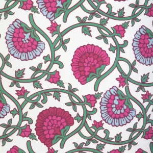 Pościel Zinna Z Mikrofibry W Kwiaty 160X200 Cm