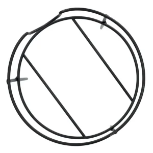 Podstawka Freya Pod Sloik Z Kranikiem Czarna 20X16 Cm