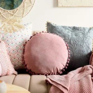 Poduszka Eslov Rozowa Okragla 40 Cm