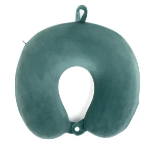 Poduszka Podrozna Norah Memory Ciemnozielona 30X30Cm