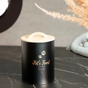 Pojemnik Dingo Na Karme Dla Zwierząt Czarny 17X13 Cm