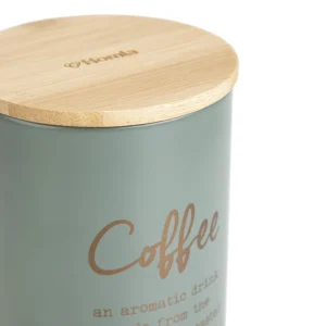 Pojemnik Escille Z Drewniana Pokrywka Na Kawe 14X8 Cm