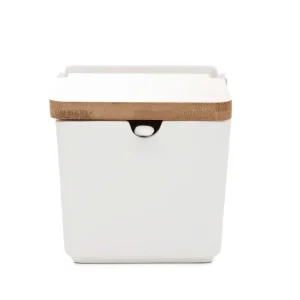 Pojemnik Fincan Porcelanowy Z Lyzeczka 10X10X10 Cm