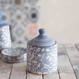 Pojemnik Mirabel Niebieski We Wzory 10X14 Cm