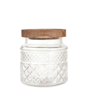 Pojemnik Moladri Z Akacjowa Przykrywka 0,6 L