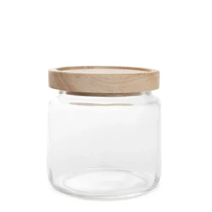 Pojemnik Nesta Na Waciki Z Bambusowa Pokrywka 10X10,5X10 Cm