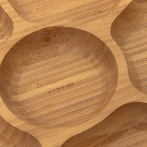 Polmisek Bambou Bambusowy Z Przegrodkami 32X4 Cm