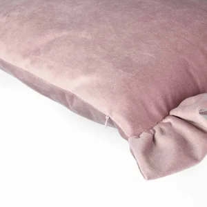 Poszewka Effy Z Falbanka Rozowa 40X40 Cm