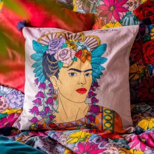 Poszewka Frida Kahlo Z Fredzlami 45X45 Cm