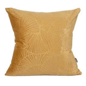 Poszewka Kvet Musztardowa Z Wytloczeniami 45X45 Cm