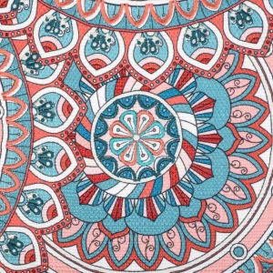 Poszewka Lorica W Kolorowy Wzor 45X45 Cm