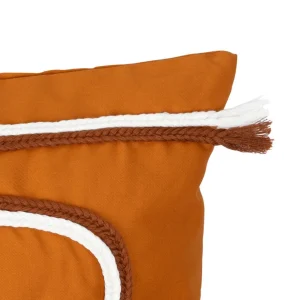 Poszewka Lufte Z Haftem Pomaranczowa 45X45Cm