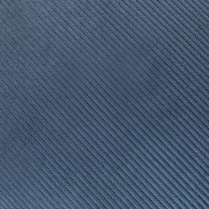 Poszewka Nantu Welwetowa Imitacja Sztruksu Niebieska 45X45+1.5 Cm