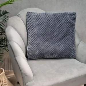 Poszewka Noah Ziarnka Ryzu Szara 45X45 Cm