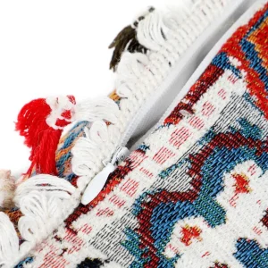 Poszewka Sein Patchworkowa Z Pomponami 45X45 Cm