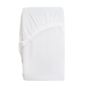 Przescieradlo Claire Jersey Biale 90X200 Cm