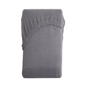 Przescieradlo Claire Jersey Szare 140X200 Cm