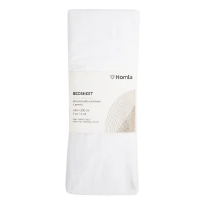 Przescieradlo Danielle Satynowe Biale 90X200 Cm