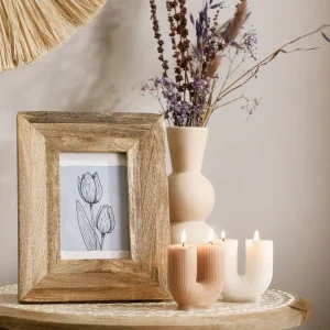 Ramka Na Zdjecie Abese Drewniana 10X15 Cm