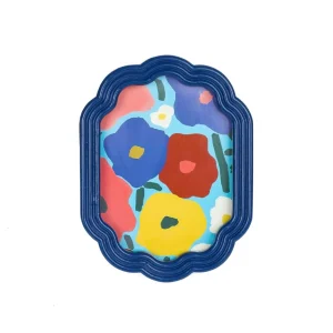 Ramka Na Zdjecie Floral Aura Granatowa 13X18 Cm