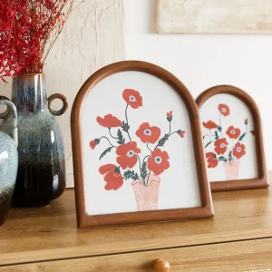 Ramka Na Zdjecie Sali Polokragla Drewniana 20X25 Cm