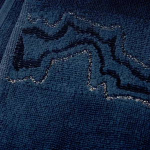 Ręcznik Rines Z Paskami Lureksowymi 50X90Cm