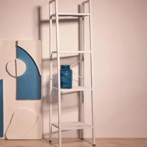 Regal Malmi Metalowy 35X34X136,5 Cm