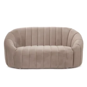 Sofa Nottuna Sofa 2-Osobowa Welurowa 127X82X81.5 Cm