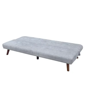 Sofa Rinko Sofa 3-Osobowa, Z Funkcja Spania, Ciemnoszara 195X81X74 Cm