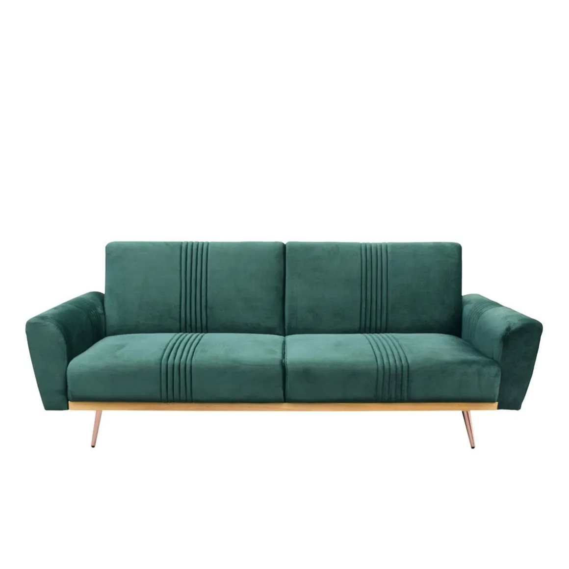 sofa_samtige_osobowa_z_fu_1-2.webp Sofa Samtige 3-Osobowa, Z Funkcja Spania, Welurowa Zielona 212X84X86.5 Cm