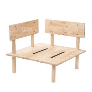 Sofa Seri Modulowa Bezowa 74X86X86 Cm