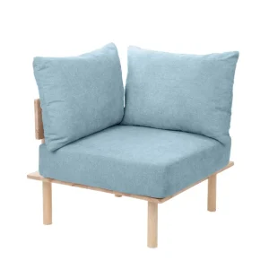 Sofa Seri Modulowa Niebieska 74X86X86 Cm