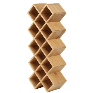 Stojak Bambou Drewniany Na Przyprawy 42X17Cm