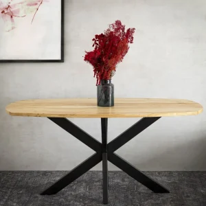 Stol Glima Lite Drewno Akacji + Metal 140X70X76 Cm