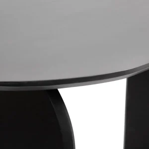 Stol Lagom Lite Drewno Akacji Czarne 160X80X76 Cm