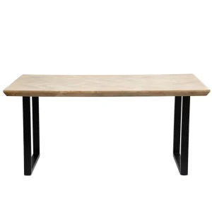 Stol Mangata Lite Drewno Mango + Metal 160X80X76 Cm