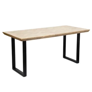 Stol Mangata Lite Drewno Mango + Metal 140X70X76 Cm