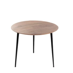 Stolik Kawowy Ren Lite Drewno Akacji + Metal 50X50X35Cm