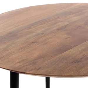 Stolik Kawowy Ren Lite Drewno Akacji + Metal 60X60X40 Cm