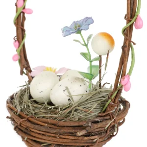 Stroik Manie Koszyczek Z Jajkami 16 Cm