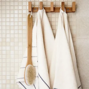 Szczotka Spazzo Naturalna Z Raczka Do Masazu Na Sucho I Mokro 41,5X6,8X3,2 Cm