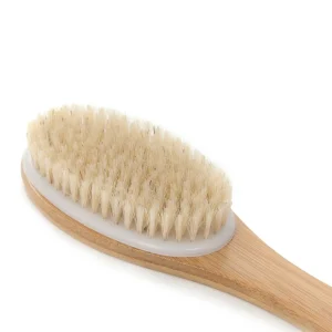 Szczotka Spazzo Naturalna Z Raczka Do Masazu Na Sucho I Mokro 41,5X6,8X3,2 Cm