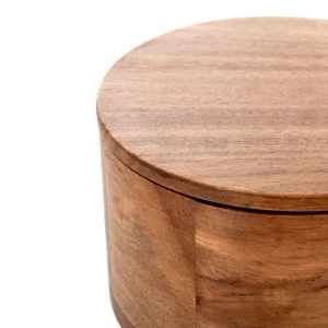 Szkatulka Na Bizuterie Acacia Z Drewna Akacjowego 13X13X9 Cm