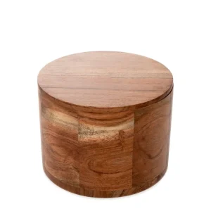 Szkatulka Na Bizuterie Acacia Z Drewna Akacjowego 16,5X16,5X12 Cm